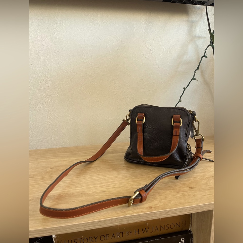 Free People Leather Mini-Tote Bag